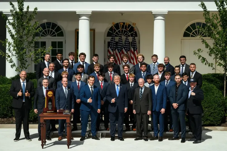 White House Hosts Penn State 2026 NCAA Wrestling Champions