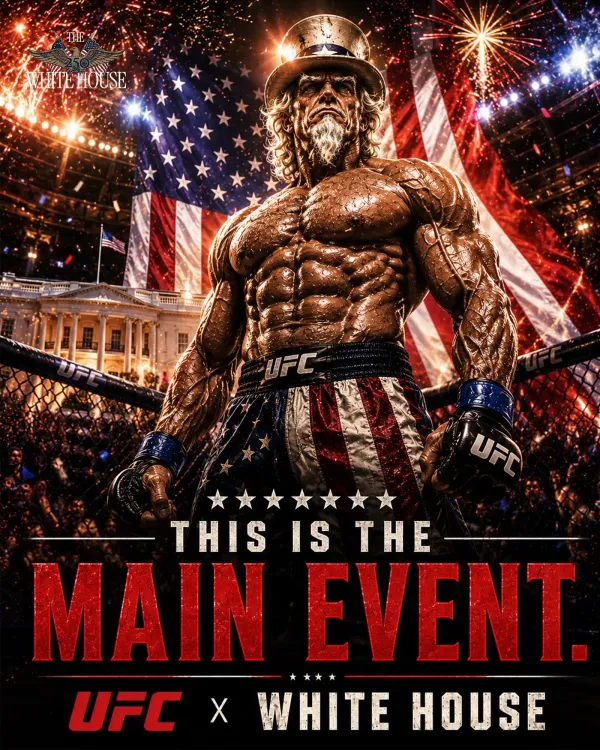 White House Hypes 'Fight Night' in Patriotic Boxing Post
