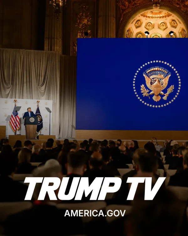 White House Launches America.Gov and Trump TV Portal