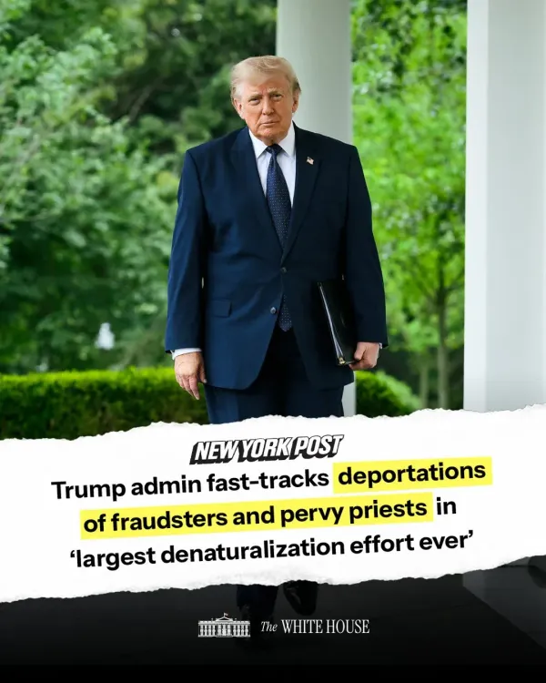 White House Launches Largest-Ever Denaturalization Drive