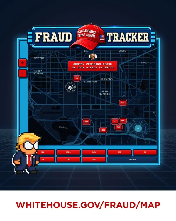 White House Launches Public Fraud Tracker Map