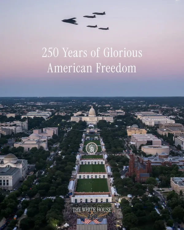 White House Marks 250 Years of American Independence