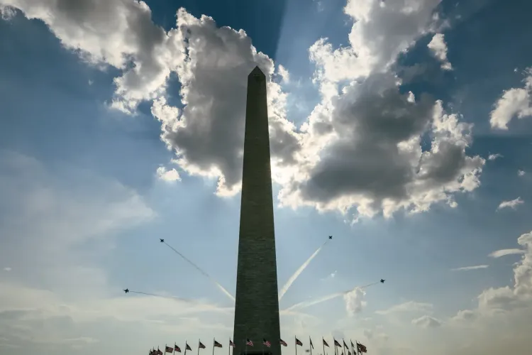 White House Marks July 4 Weekend With Patriotic Post