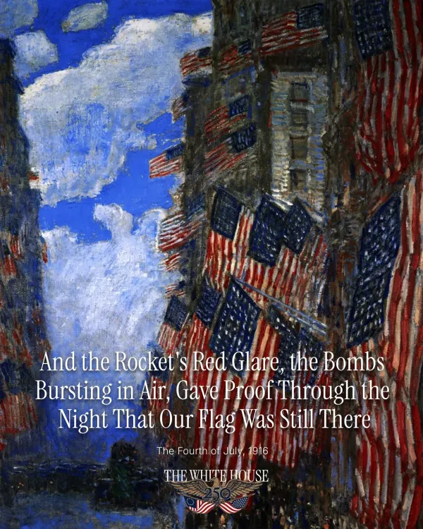 White House Marks July 4 With 'A Nation Built on Strength'