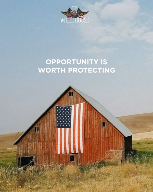 White House Marks July 4 With 'American Opportunity' Message