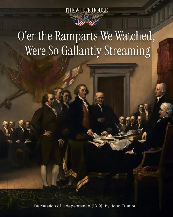 White House Marks Liberty as US Independence Day Nears