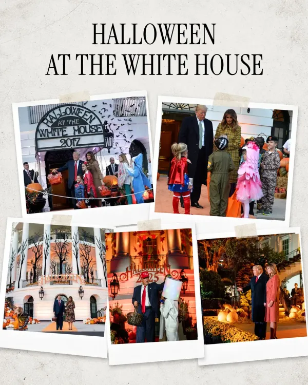 White House Opens Doors for Halloween Night Celebration