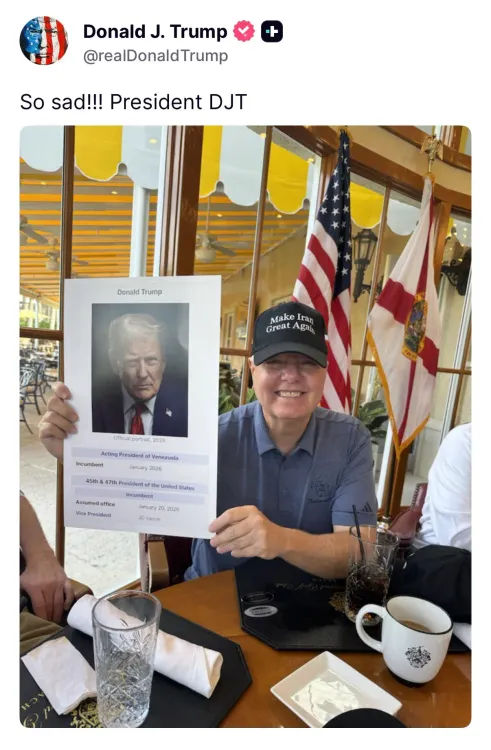 White House Pays Tribute to Senator Lindsey Graham