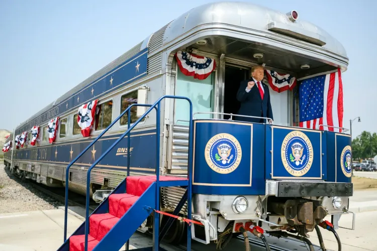 White House Rallies Trump Supporters With 'Trump Train' Post