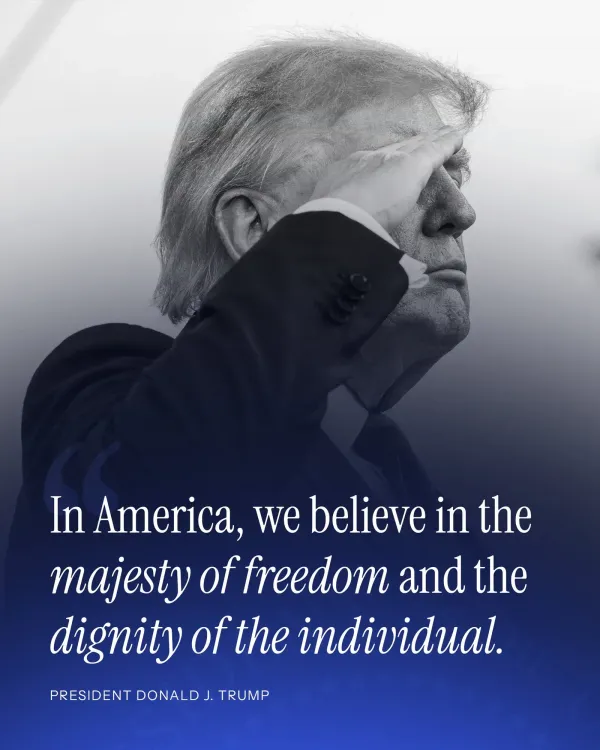 White House Reaffirms Freedom and Individualism as Core American Values