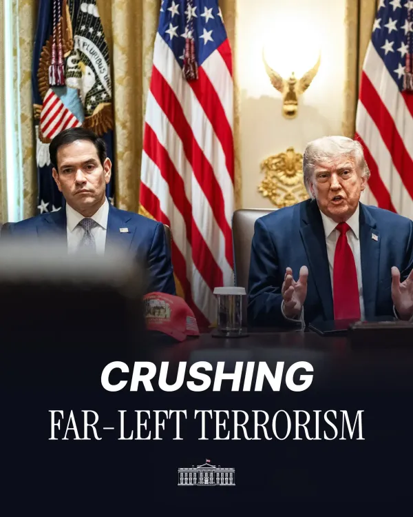 White House Says State Dept to Crush Far-Left Terror Groups