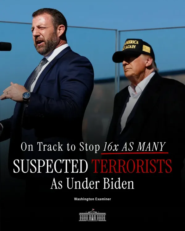 White House Says Trump Is Stopping Terrorists at the Border