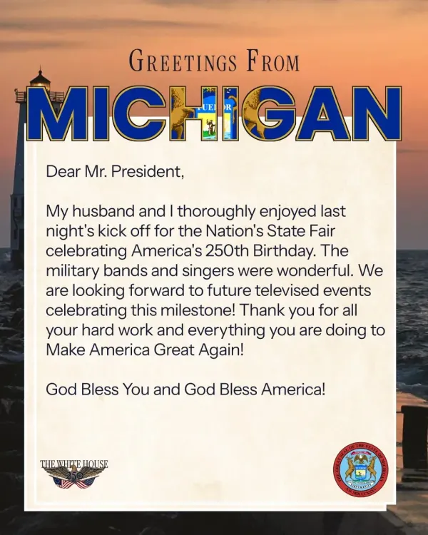White House Spotlights Citizen Letters Ahead of America's 250th