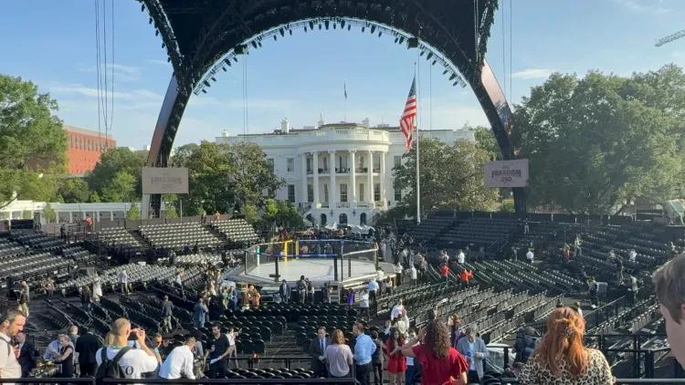 UFC at the White House: South Lawn hosts first-ever octagon on 15 June