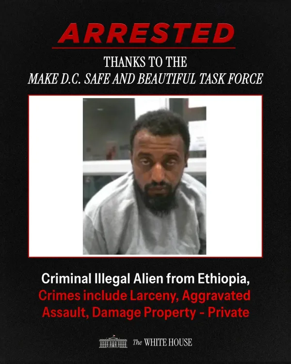 White House Touts D.C. Task Force Arrests of Criminal Aliens