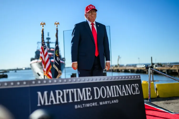White House Touts Largest US Shipyard Built Since WWII