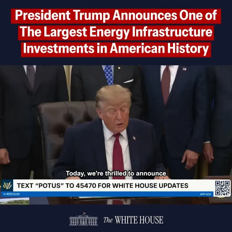 White House Touts Trump's 6GW Plants, Nuclear Push, Alaska LNG