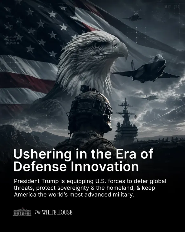 White House Touts Trump's Defense Innovation, Calls US Military 'Most Lethal'