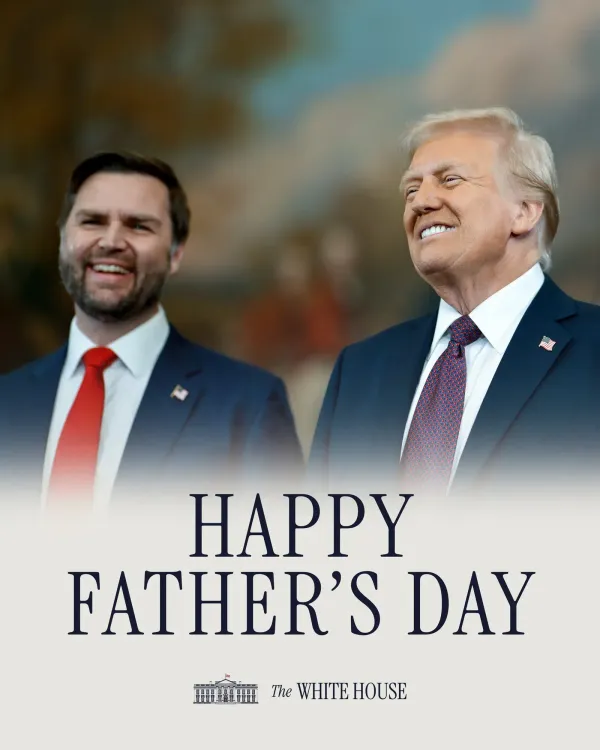 White House Wishes America a Happy Father's Day