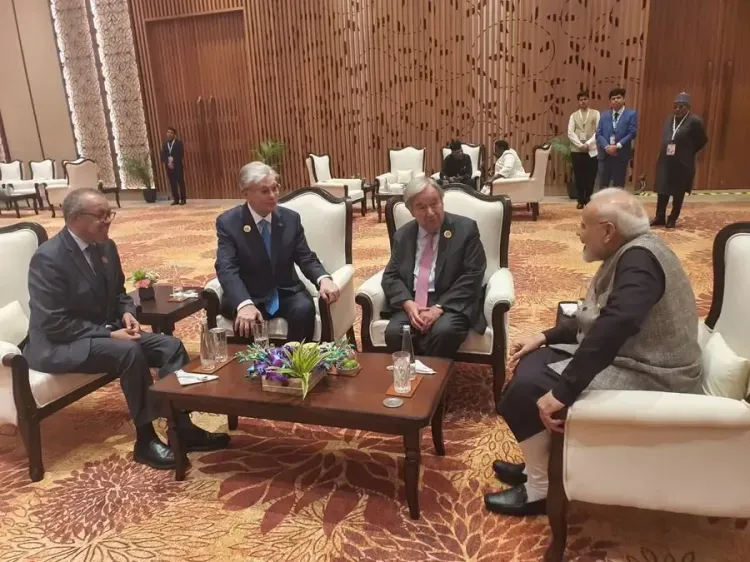 WHO chief thanks PM Modi at BRICS 2026, backs New Delhi Declaration health agenda