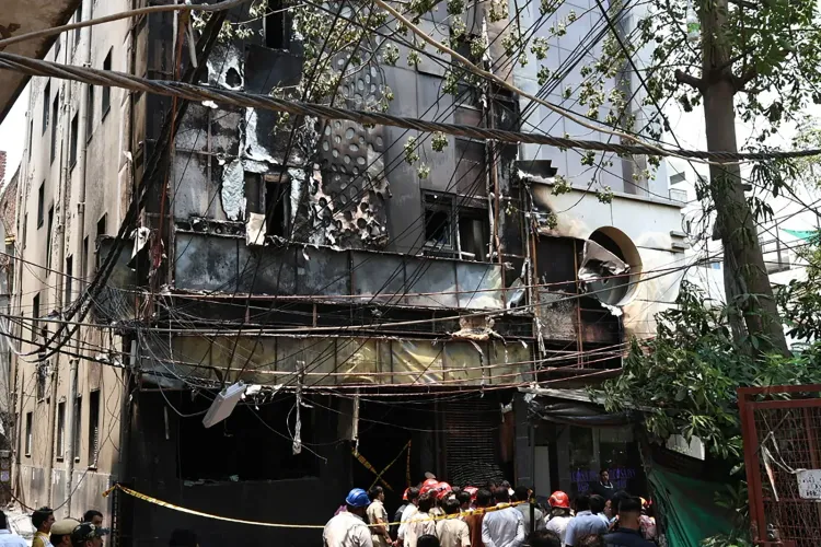 Malviya Nagar fire: Hotel owner Lokesh Bajaj on the run as 21 die