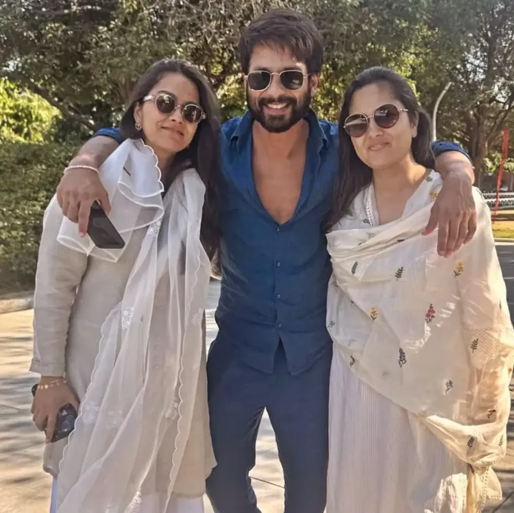 Who is Shahid Kapoor's latest weekend companion?