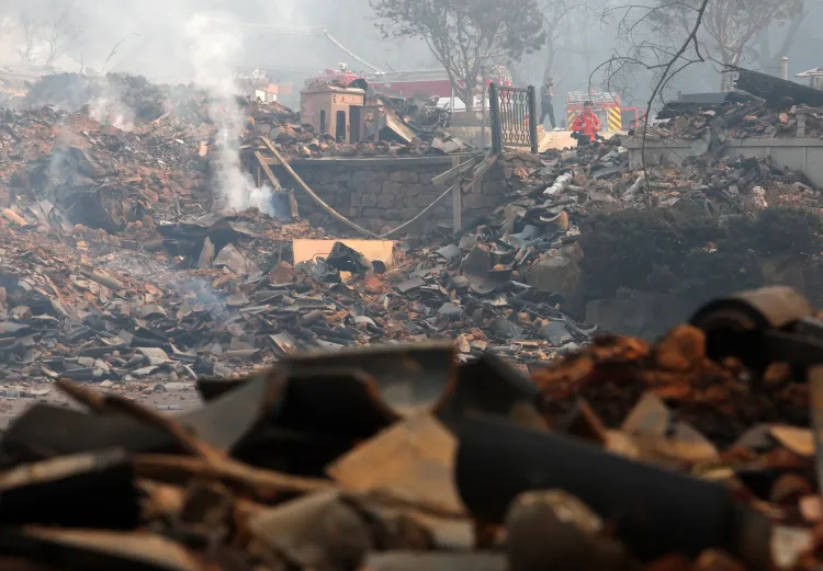 Wildfires spread, fanned by strong winds, in South Korea's southeastern region as death toll climbs to 24