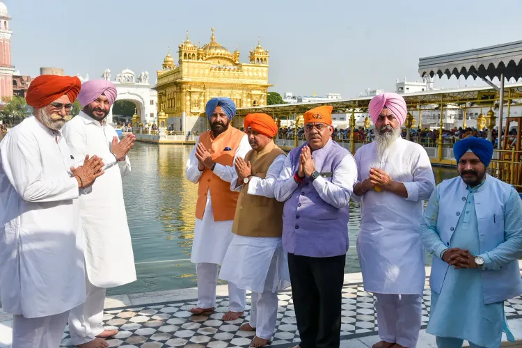 BJP chief Nitin Nabin begins Punjab visit at Golden Temple, invokes Ranjit Singh vision