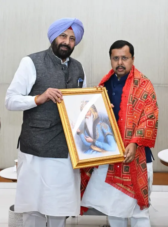 Punjab BJP chief Dhillon meets Nabin, vows booth-level push for 2027 polls