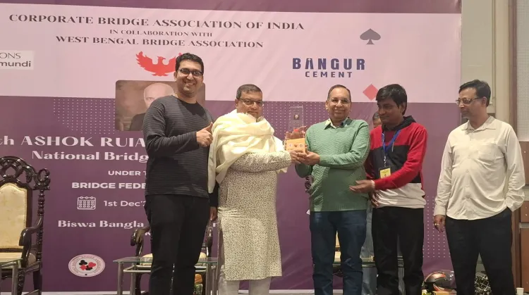 Who Leads the Match Point Pairs Event in the Winter National Bridge?