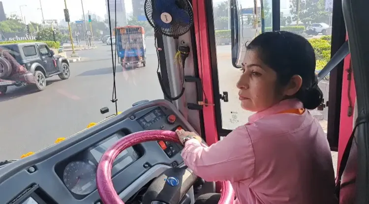Is Gujarat Making History with Its First Female BRTS Driver?