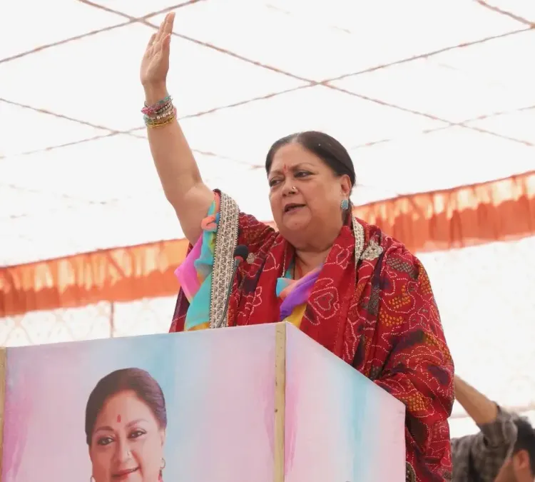 Vasundhara Raje: Women Are the Cornerstone of Family Stability