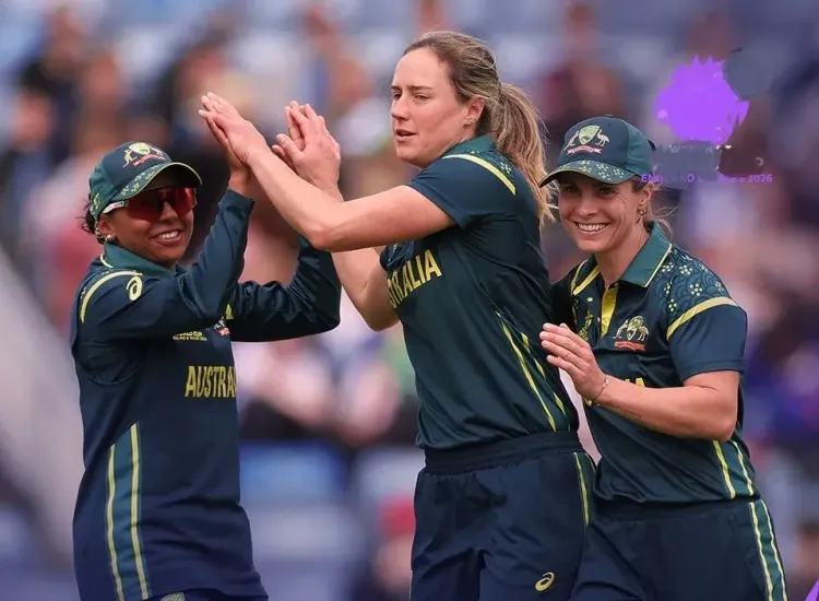 Ellyse Perry's 2-14 and unbeaten 19 power Australia to 9-wicket T20 WC win