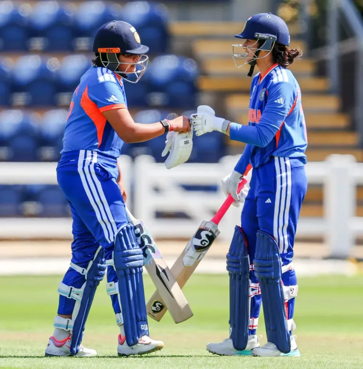 Shafali Verma's 55 powers India to record 209/5 vs Netherlands at T20 WC