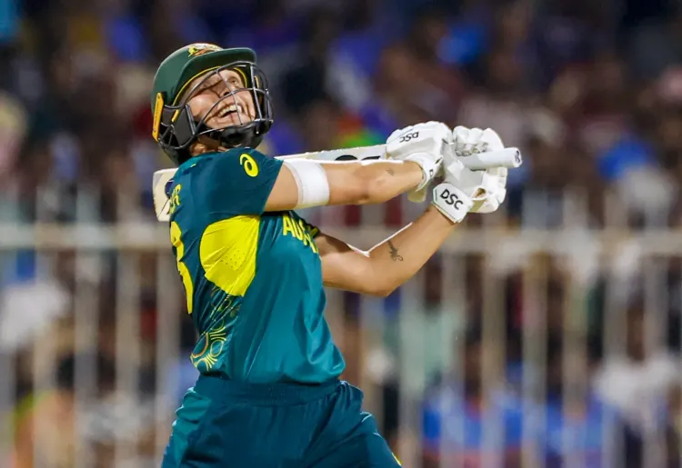 Gardner's 58 off 32 powers Australia to record-equalling 219/6 vs Netherlands