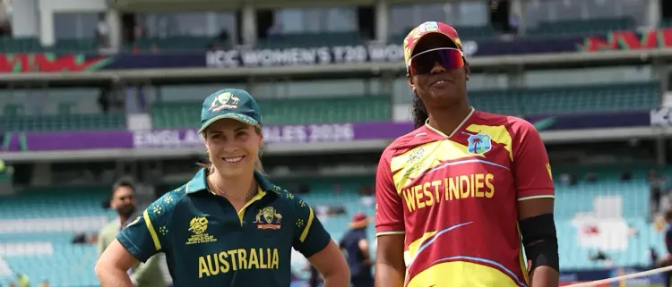 Women's T20 WC semi-final: Australia bowl first against West Indies at The Oval
