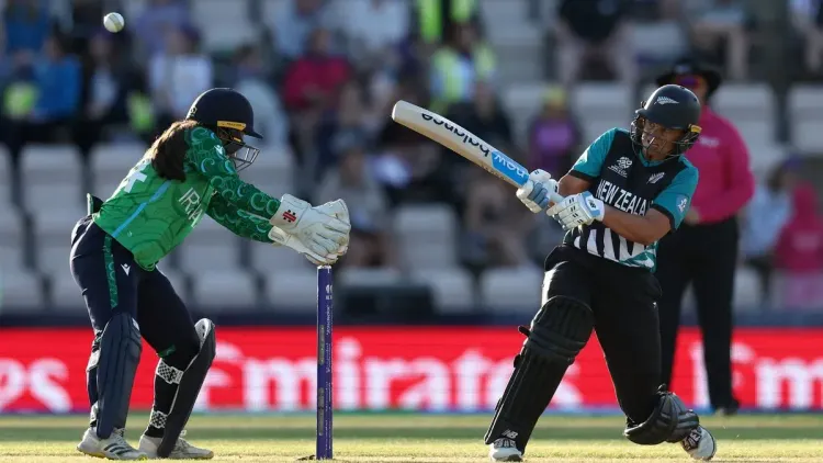 Amelia Kerr: 'We've got to believe we can win' after NZ beat Ireland by 4 runs