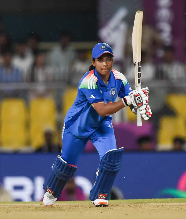 How Did Amanjot Kaur Handle Pressure in Her First Women's World Cup?