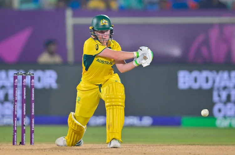 How Did Partnerships and Sutherland's Bowling Lead to Australia's Victory?