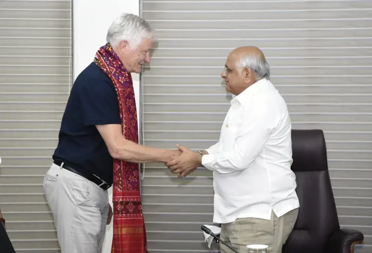 World Athletics delegation meets CM Patel in Gandhinagar