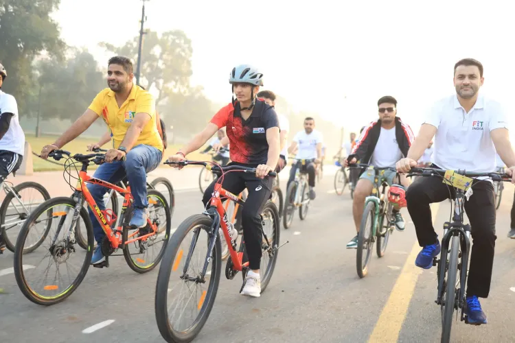 Is World Boxing Champion Meenakshi Hooda Joining the 45th Edition of Fit India Sundays on Cycle?