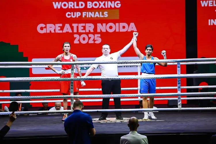 Did Preeti Pawar Just Upset Olympic Champion Huang Hsiao-Wen at the World Boxing Cup?