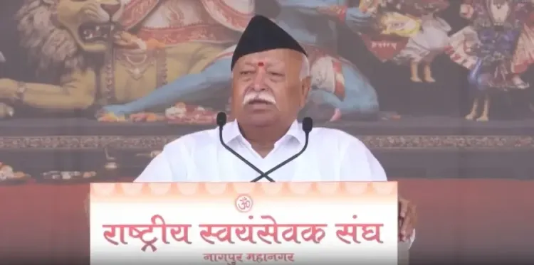 RSS chief Mohan Bhagwat: World looks to India for answers at centenary rally