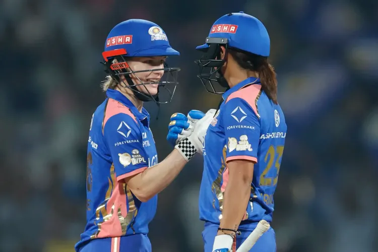 क्या हरमनप्रीत कौर ने मुंबई इंडियंस को गुजरात जायंट्स के खिलाफ कप्तानी पारी खेलकर जीत दिलाई?