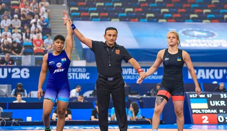 Nikita Sehrawat wins 57kg silver, Kamna and Garima claim bronze at U17 World Wrestling C'ships