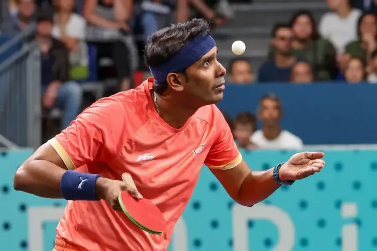 WTT Singapore Smash: Early Exits for India's Men's Singles Contenders as Kamal and Thakkar Bow Out