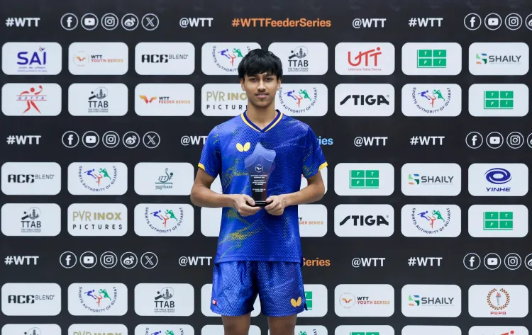 How Did Priyanuj Bhattacharya and Miku Matsushima Become U-19 Champions at WTT Youth Contender?