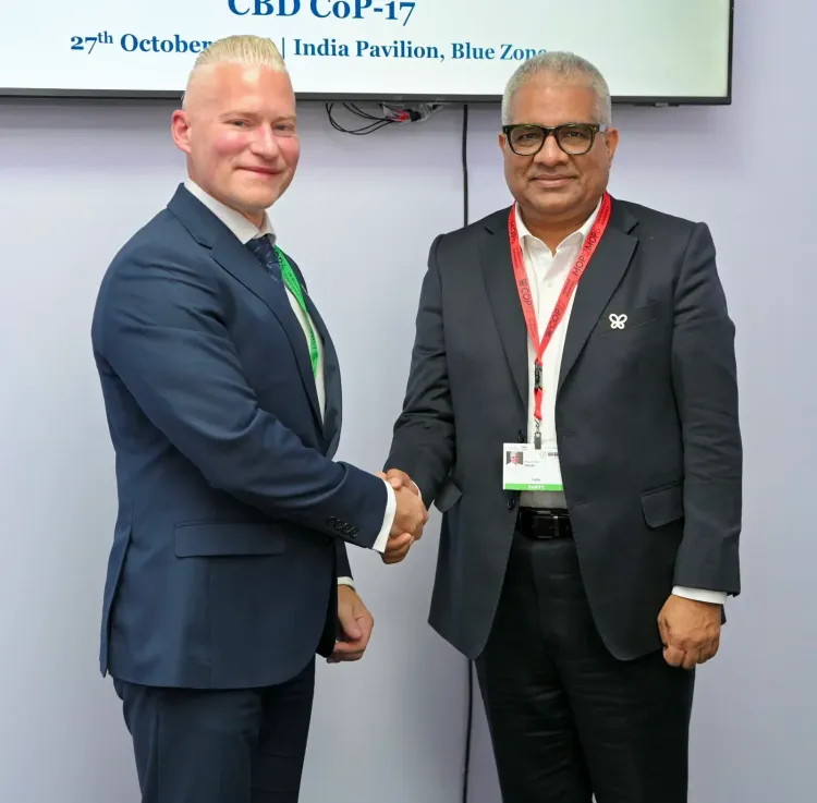Yadav Meets Czech Deputy Minister at CBD COP17 in Yerevan