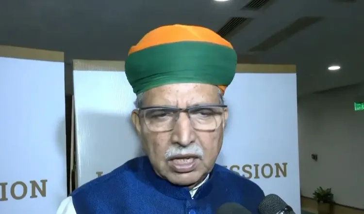 एसआईआर पर विपक्ष 'झूठा नैरेटिव' गढ़ रहा है: केंद्रीय मंत्री अर्जुन राम मेघवाल का पलटवार