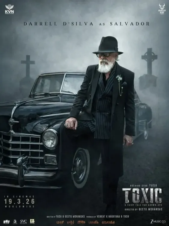 Yash Unveils Darrell D’Silva as Salvador in 'Toxic'!